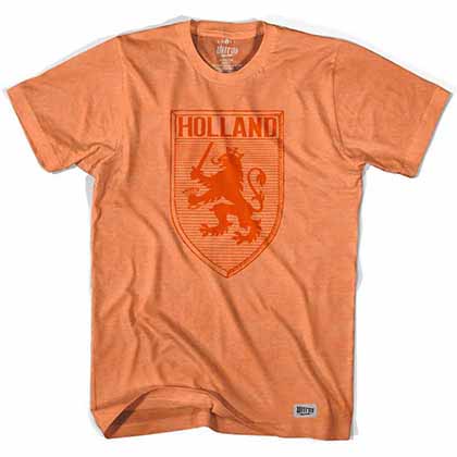 Holland Lion Shield Orange T-Shirt