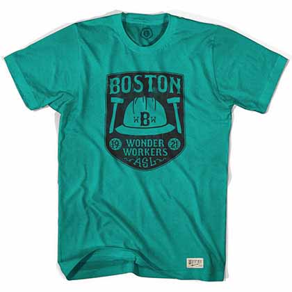 Boston Wonder Workers Soccer Green T-Shirt