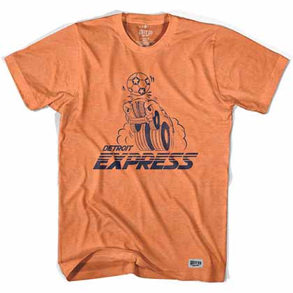 Detroit Express Orange T-Shirt