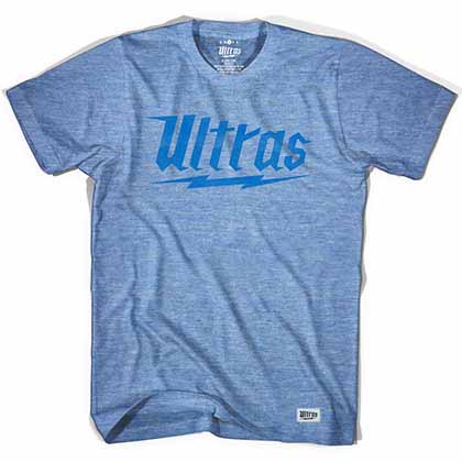 Ultras Lightning Logo Blue T-Shirt