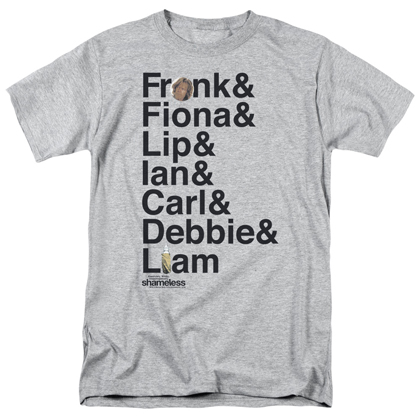 Shameless Frank &amp; Fiona &amp; Lip Tshirt