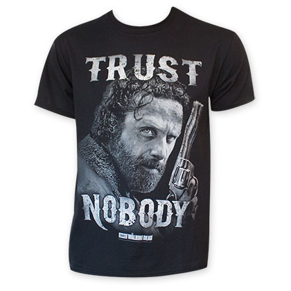 Walking Dead Trust Nobody Tee Shirt