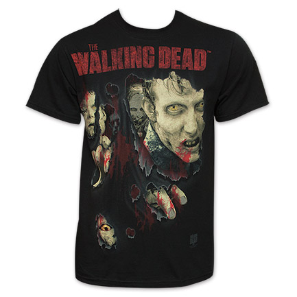 The Walking Dead Walkers Busting Through Shirt