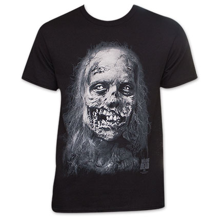 Walking Dead Jumbo Zombie Face Men's TV Show T-Shirt