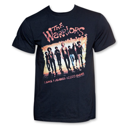 The Warriors Movie Poster Shirt Black
