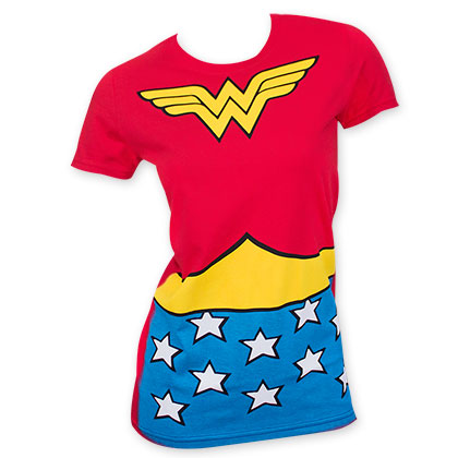 Wonder Woman Suit Up Women's Tee Shirt