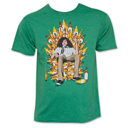 Workaholics Throne of Booze Green Blake Tee Shirt