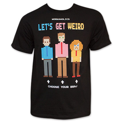 Men's Let's Get Weird Workaholics T-Shirt