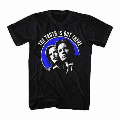 X-Files Truth Out There Black T-Shirt