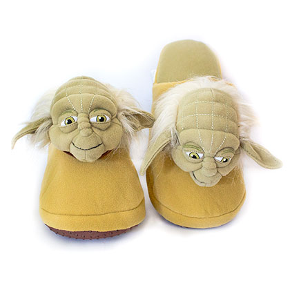 Star Wars Plush Yoda Slippers