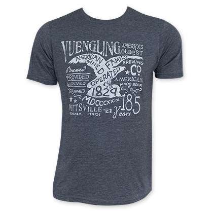 Yuengling Denim Washed 185th Year T-Shirt