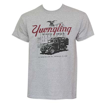 Men's Yuengling Grey Truck T-Shirt