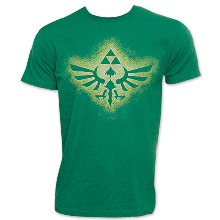 Nintendo Green Triforce Zelda T-Shirt