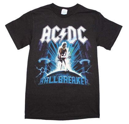AC/DC Men's Black Ball Breaker T-Shirt