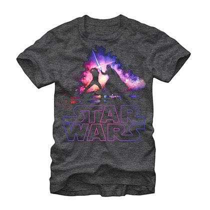 Star Wars Crossing Sabers Gray T-Shirt