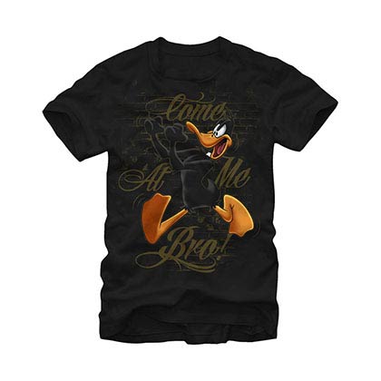 Looney Tunes Come at Me Bro Black T-Shirt