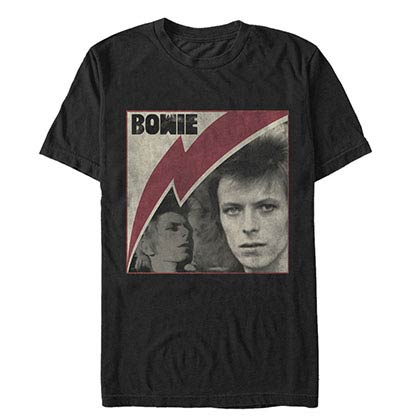 David Bowie Ziggy Black T-Shirt