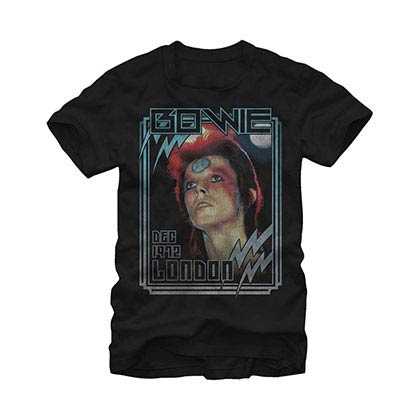 David Bowie Eye-Of-Faith Black T-Shirt