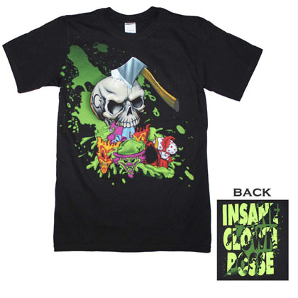 Insane Clown Posse Hatchet Skull T-Shirt