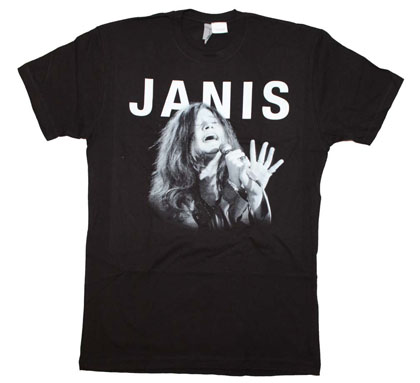 Janis Joplin Singing T-Shirt