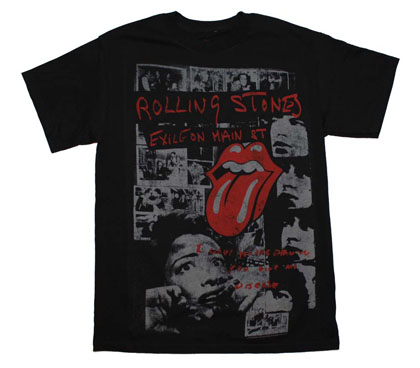 Rolling Stones Exile on Mainstreet Fade T-Shirt