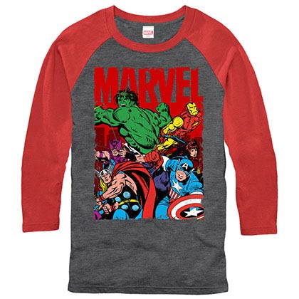 Marvel Superhero Group TShirt | SuperheroDen.com