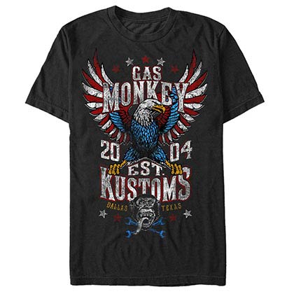 Gas Monkey Garage Rider Nation Black T-Shirt