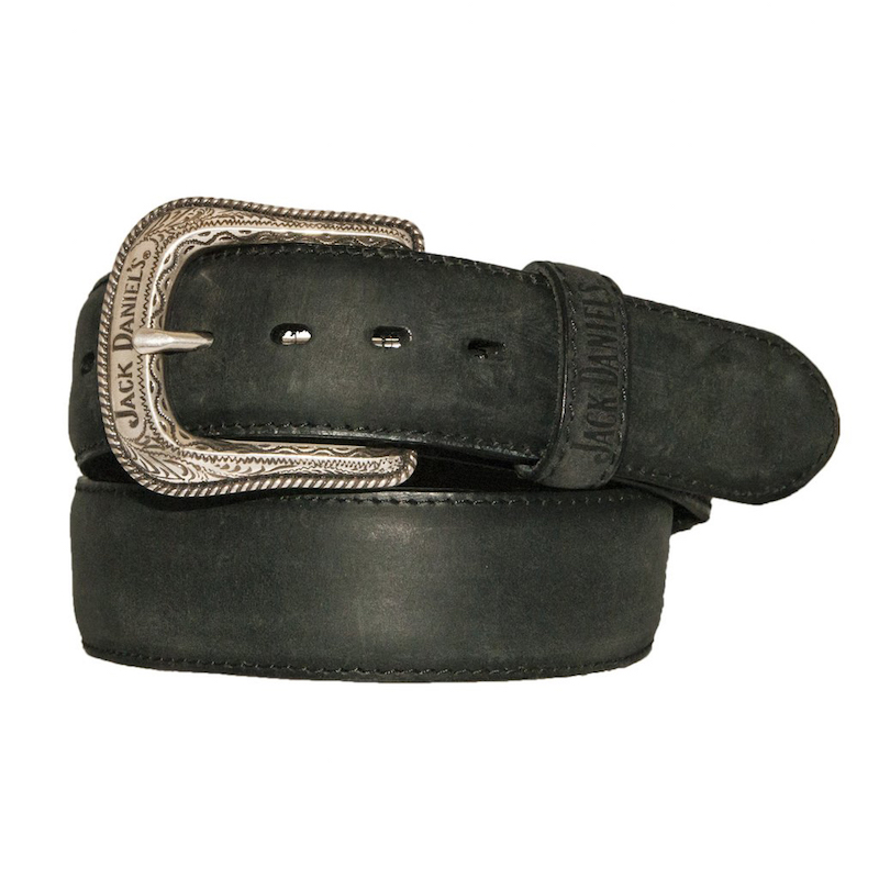 Jack Daniels Silver Plated Buckle Belt Jack Daniels Silver Plated Buckle Belt