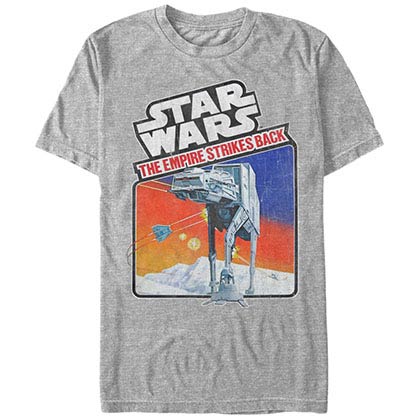 Star Wars Empire Cover Gray T-Shirt