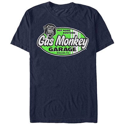 Gas Monkey Garage Surf And Turf Blue T-Shirt