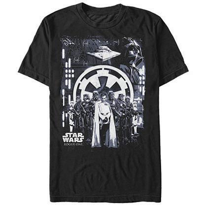 Star Wars Rogue One Looming Empire Black T-Shirt