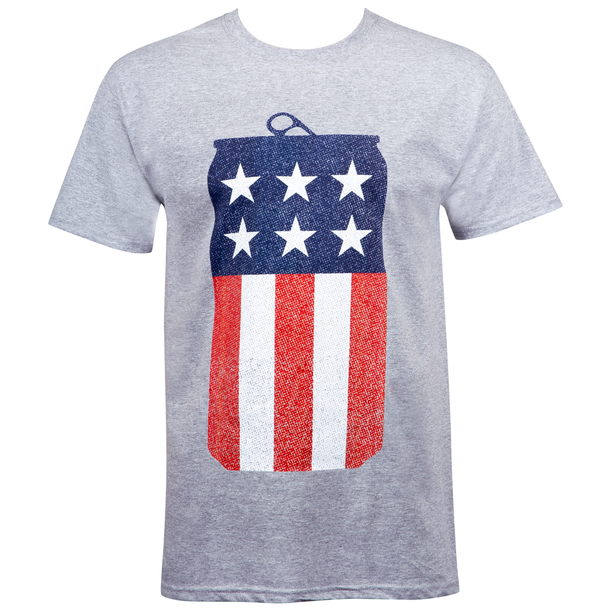 Miller Lite American Flag USA Can Tshirt Miller Lite American Flag USA Can Tshirt