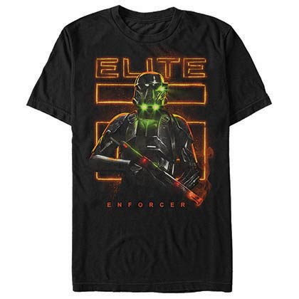 Star Wars Rogue One Elite Soldier Black T-Shirt