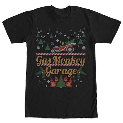 Gas Monkey Garage Monkey Sweater Black T-Shirt