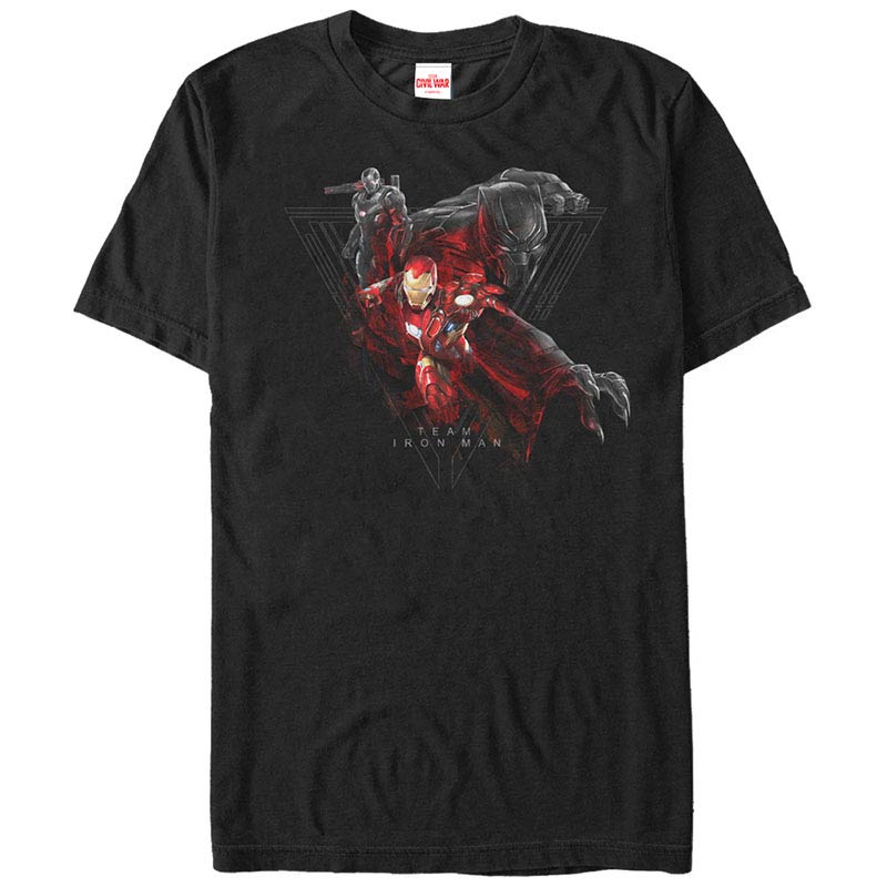 iron team stark black mens t shirt superheroden iron team stark black mens t shirt superheroden