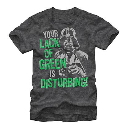 Star Wars Lack Of Green Gray T-Shirt