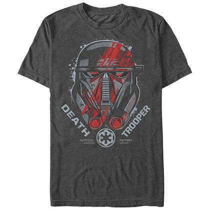 Star Wars Rogue One Squad Helmet Gray T-Shirt