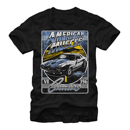 Chevrolet General Motors Highway Sport Black T-Shirt
