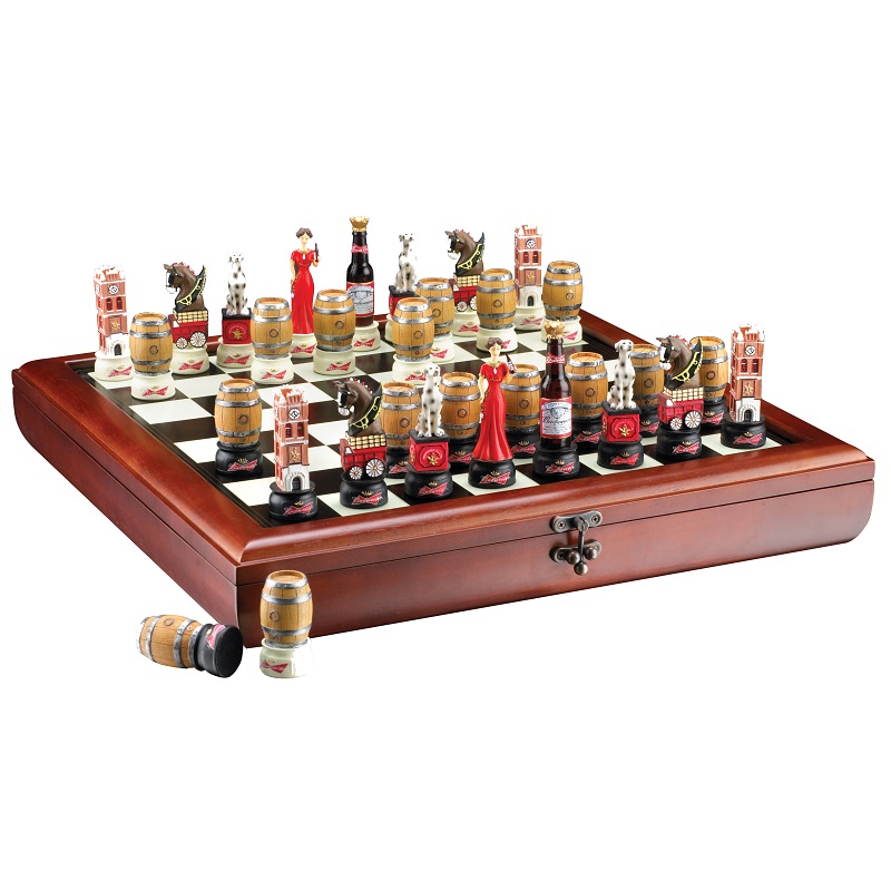 Budweiser Chess Set Budweiser Chess Set