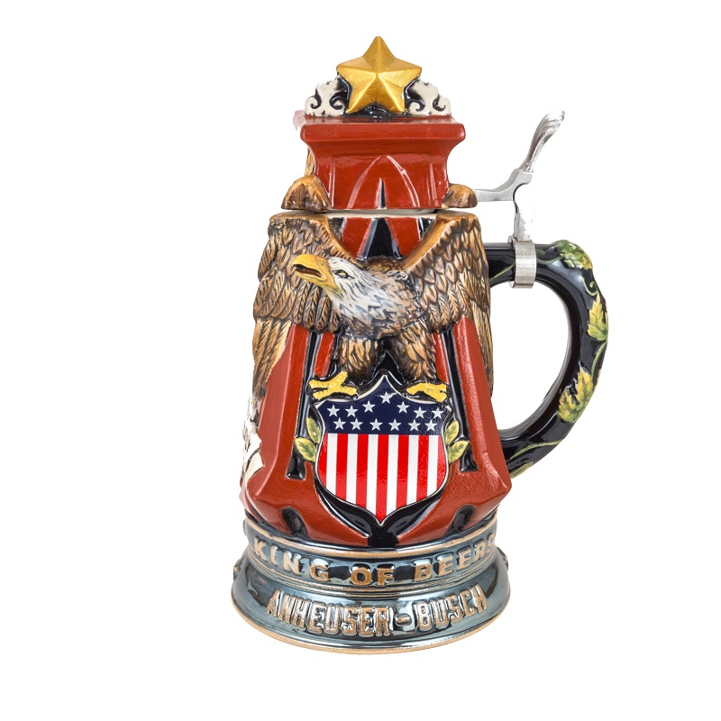 Budweiser Vintage Eagle Beer Stein Budweiser Vintage Eagle Beer Stein