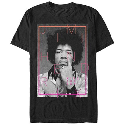 Jimi Hendrix Smokin Black T-Shirt