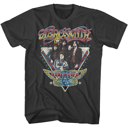 Aerosmith World Tour Tshirt