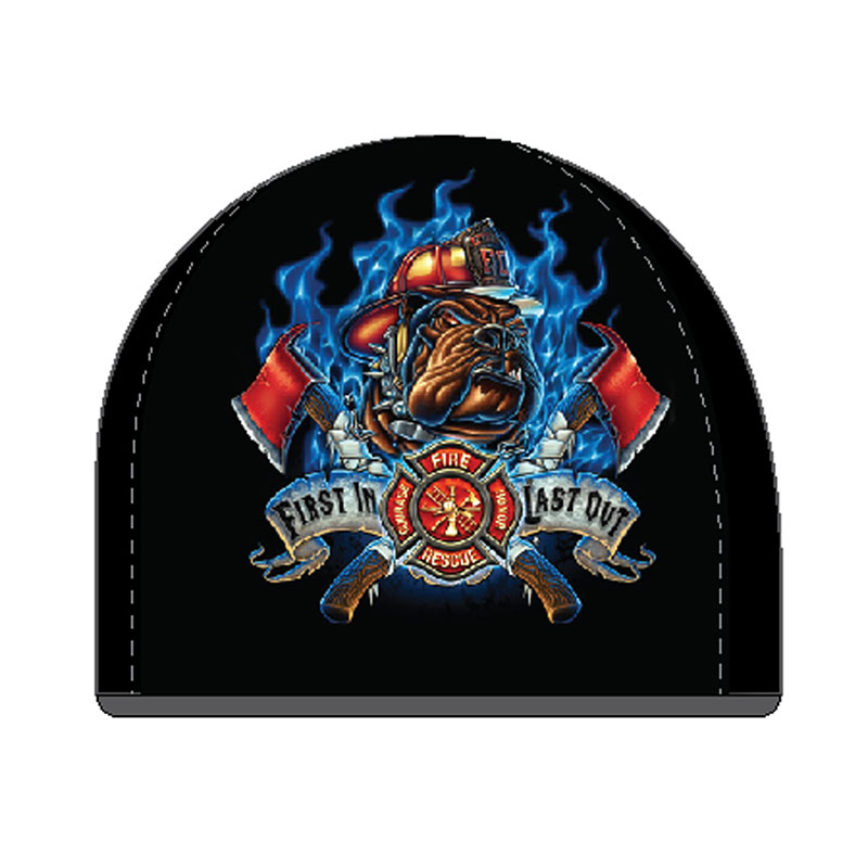 Firefighter First In Last Out Black Hat Beanie Firefighter First In Last Out Black Hat Beanie