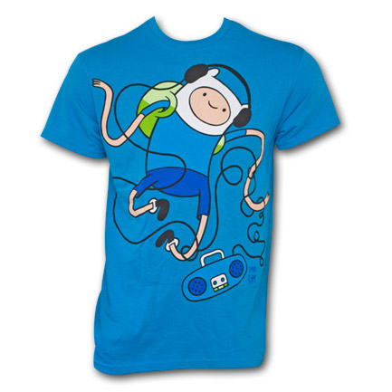 Adventure Time Dancing Finn T-shirt 