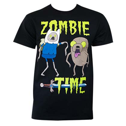 Adventure Time Zombie Time Tee Shirt