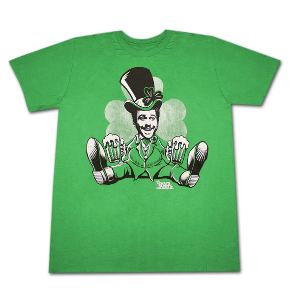 It's Always Sunny In Philadelphia Leprechaun Green Graphic TShirt