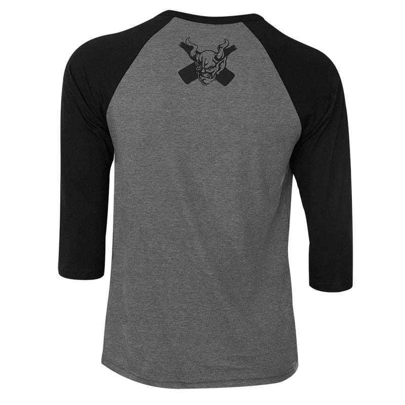 Arrogant Bastard Men's Grey Raglan Sleeve T-Shirt Arrogant Bastard Men's Grey Raglan Sleeve T-Shirt