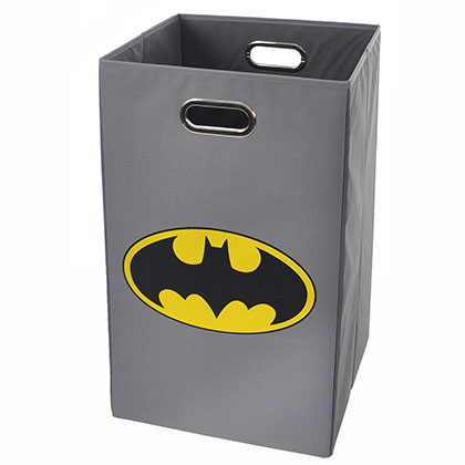  Batman Logo Gray Folding Laundry Basket 
