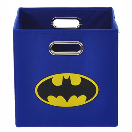  Batman Logo Blue Folding Storage Bin 