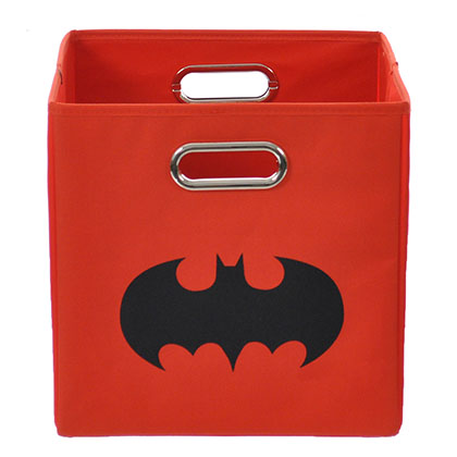  Batman Shield Red Folding Storage Bin 